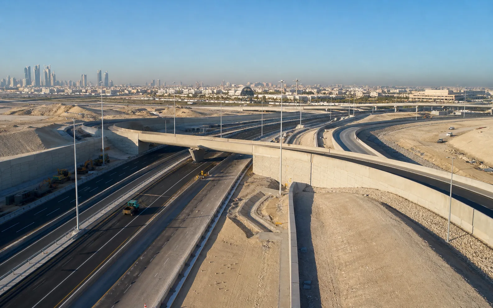 Major infrastructure construction project